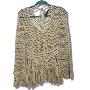 Boho fringe top